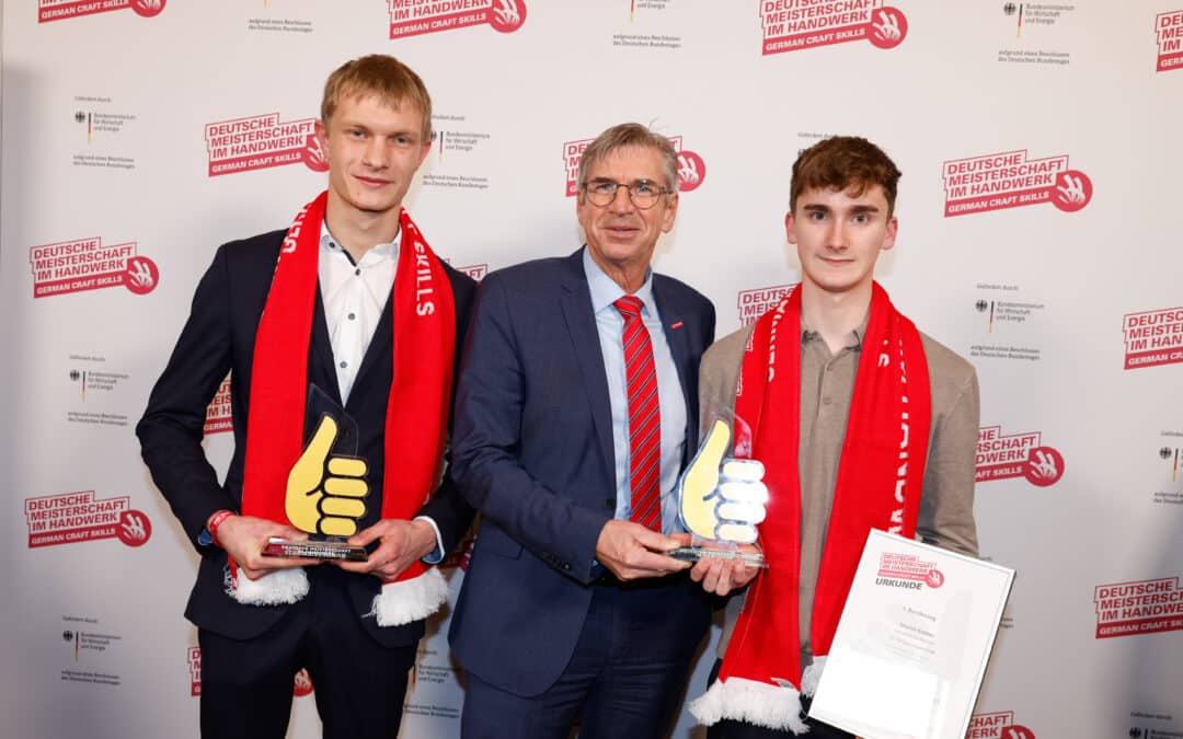 Bundesweit beste Handwerkstalente ausgezeichnet