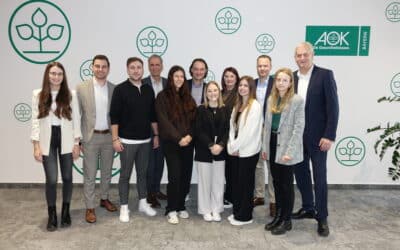 AOK Schweinfurt ehrt erfolgreiche Absolventinnen und Absolventen