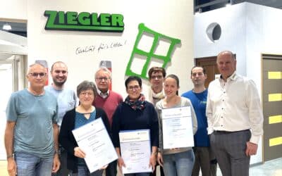 Ein neuer Lieblingsplatz für Ruhe, Begegnung und neue Energie –  Betriebsversammlung bei Ziegler Fensterbau GmbH