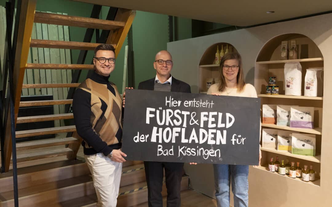 Ein Hofladen mitten in Bad Kissingens Innenstadt