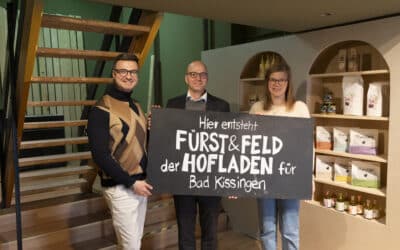 Ein Hofladen mitten in Bad Kissingens Innenstadt