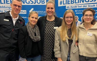 Stadt Schweinfurt präsentiert sich auf Ausbildungsmesse