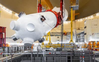 Kernkraftwerk Grafenrheinfeld: Demontage der vier Dampferzeuger hat begonnen