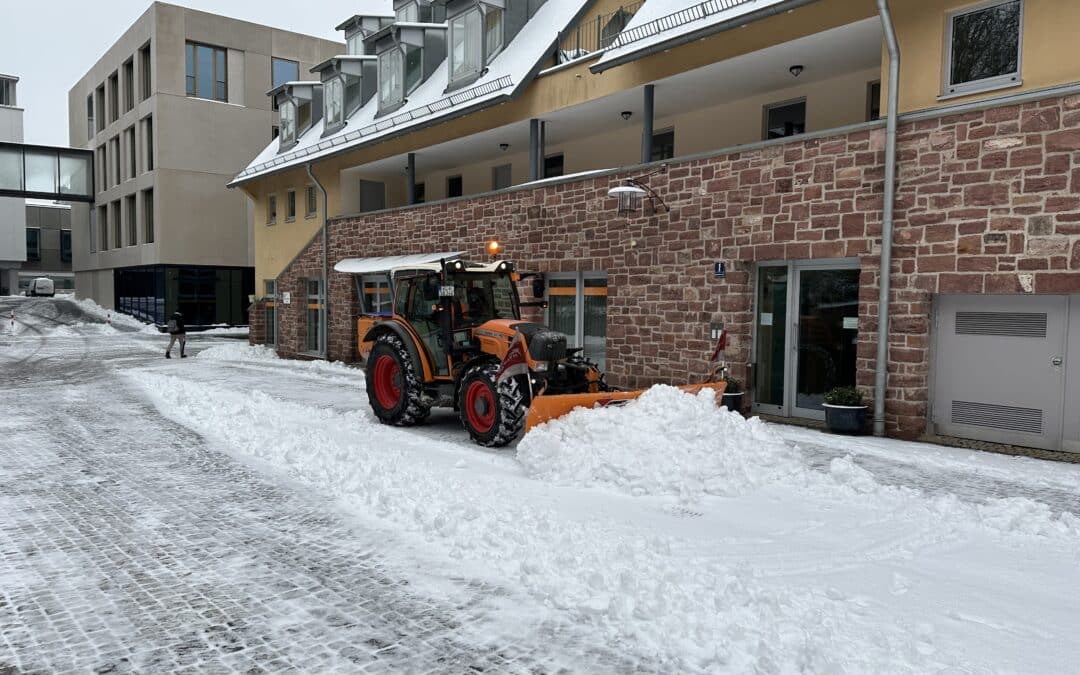 Schnee und Glatteis – Die Stadt ist gut vorbereitet