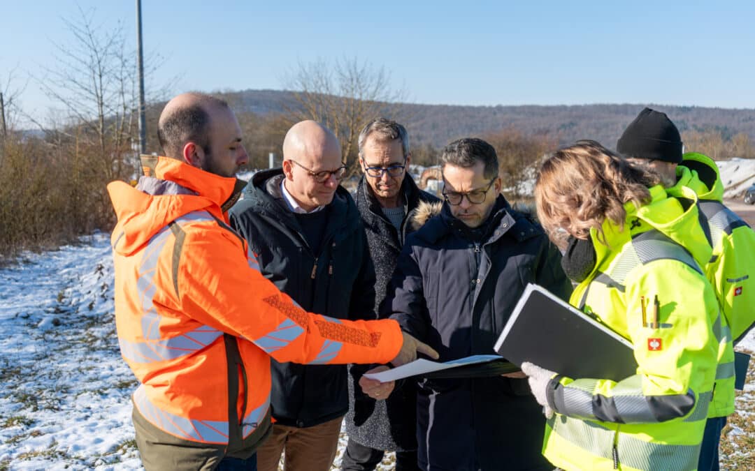 Baubeginn Gewerbegebiet Kaserne Nord