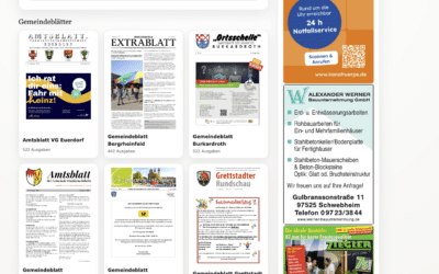 Exklusiv für unsere Abonnenten: Das neue digitale Amtsblattarchiv mit Volltextsuche