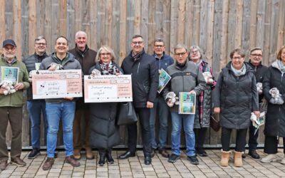 Mit Leib und Seele: 3.000 Euro für den Wildpark Schweinfurt