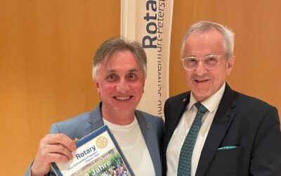 Rotary Club Schweinfurt-Peterstirn – 20 Jahre regionales und internationales Engagement