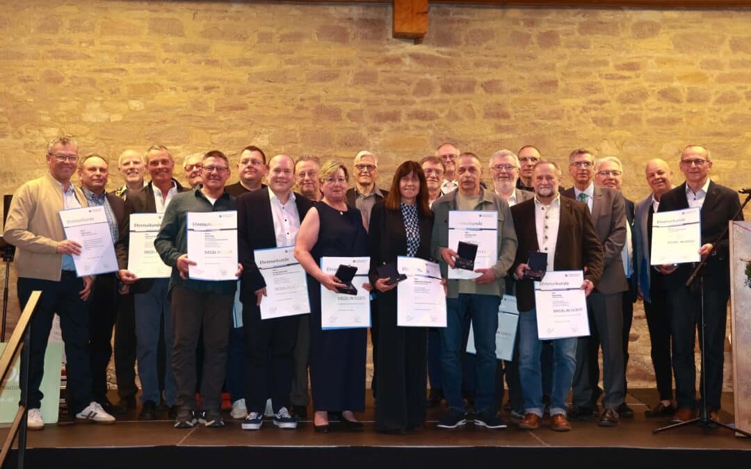 Auszeichnungen für langjähriges Engagement