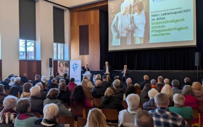 Über 90 Gäste informieren sich über gesundes Älterwerden