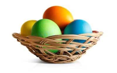 Zuckerfalle im Osternest 