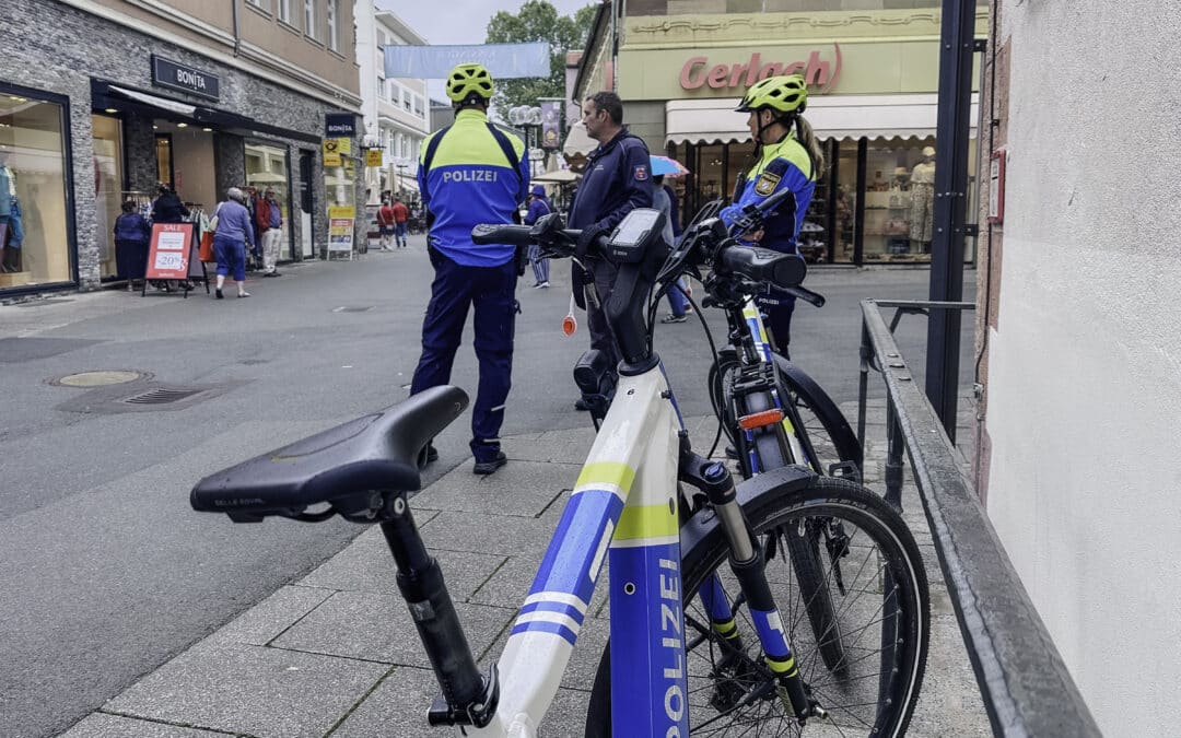 Der Kommunale Ordnungsdienst wirkt