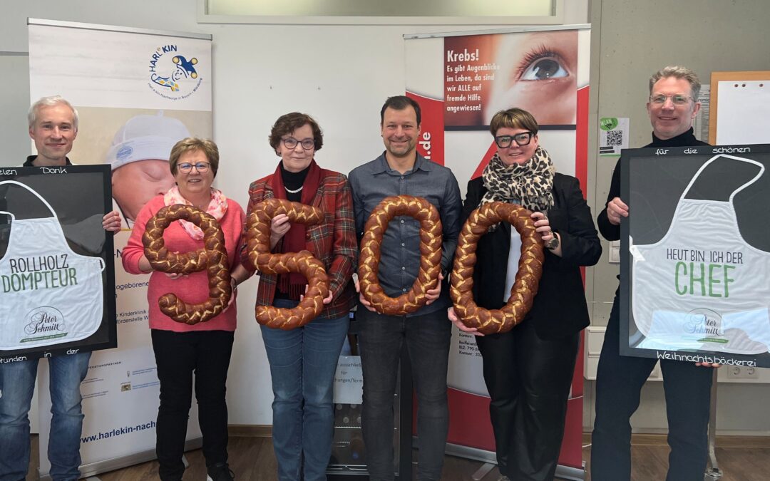 9.500 Euro Spende: Kinder backen für Kinder