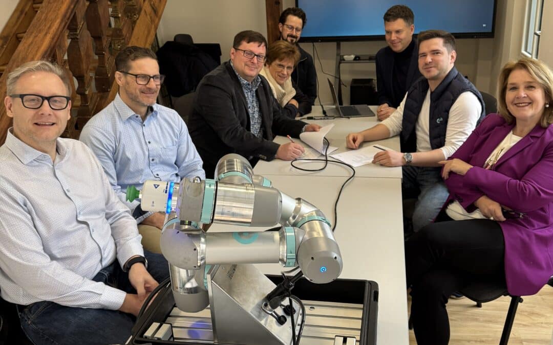Stadtratskandidat holt Robotik-Innovation nach Schweinfurt