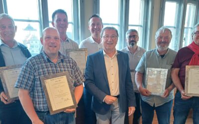 Ende ihrer Amtsperiode – Mitglieder des Marktgemeinderates Stadtlauringen werden verabschiedet