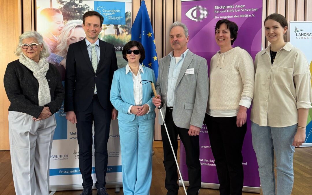 Hoher Bedarf an Beratungsstunden für sehbeeinträchtigte Menschen