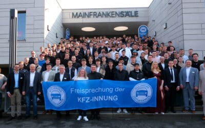 Samba-Rhythmen bei der Freisprechungsfeier des unterfränkischen Kfz-Gewerbes