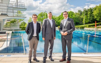 Künstlich-intelligente Beckenaufsicht „SharKI“ jetzt auch im Freibad des SILVANA im Einsatz