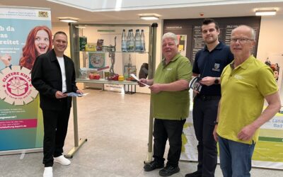 Lebensmittelvorräte für Krisen und Katastrophen – Ausstellung im Lichthof des Landratsamtes