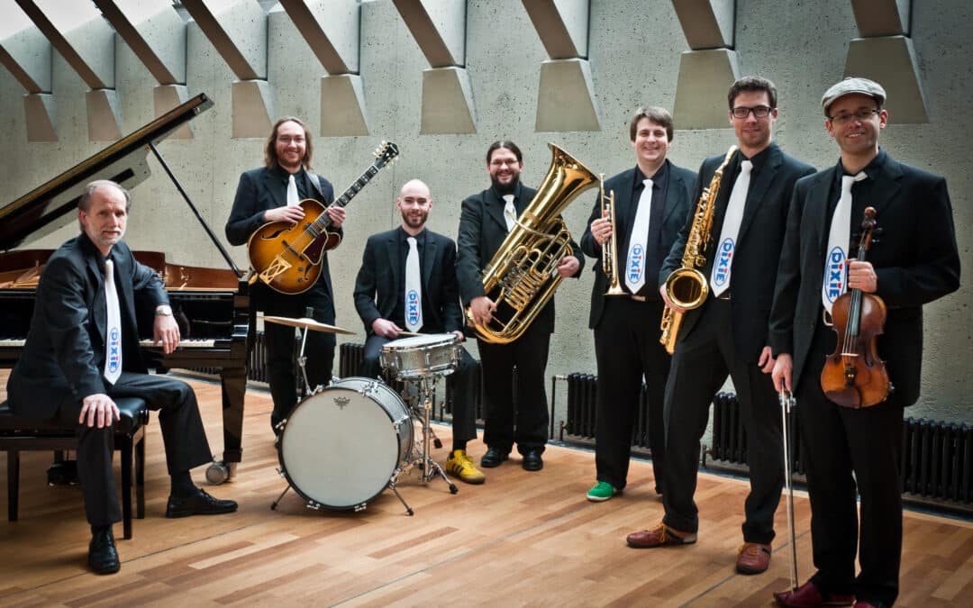 Jazz, Swing und unbändige Spielfreude –  Die Dixie Heartbreakers gastieren zum zweiten Mal im Kloster Wechterswinkel