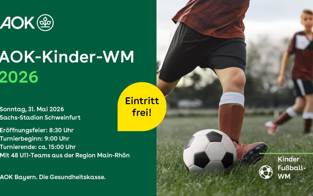 Kinder-WM 2026 im Sachs-Stadion
