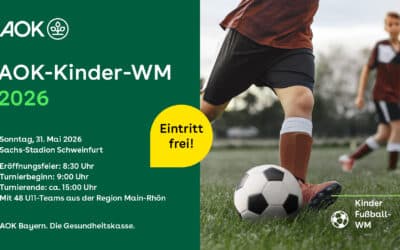 Kinder-WM 2026 im Sachs-Stadion