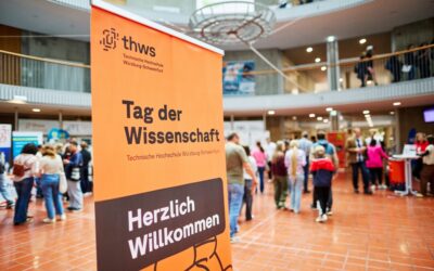 Besucherandrang beim „Tag der Wissenschaft“ an der THWS Rund 1.800 Wissenschaftsbegeisterte erleben THWS-Standort Schweinfurt