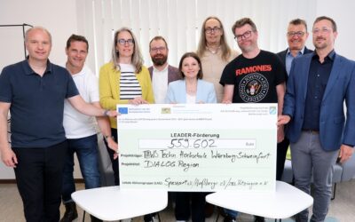 Neues THWS-Projekt erhält knapp 560.000 Euro – Zusammenarbeit von drei Lokalen Aktionsgruppen (LAG) und drei Technologietransferzentren