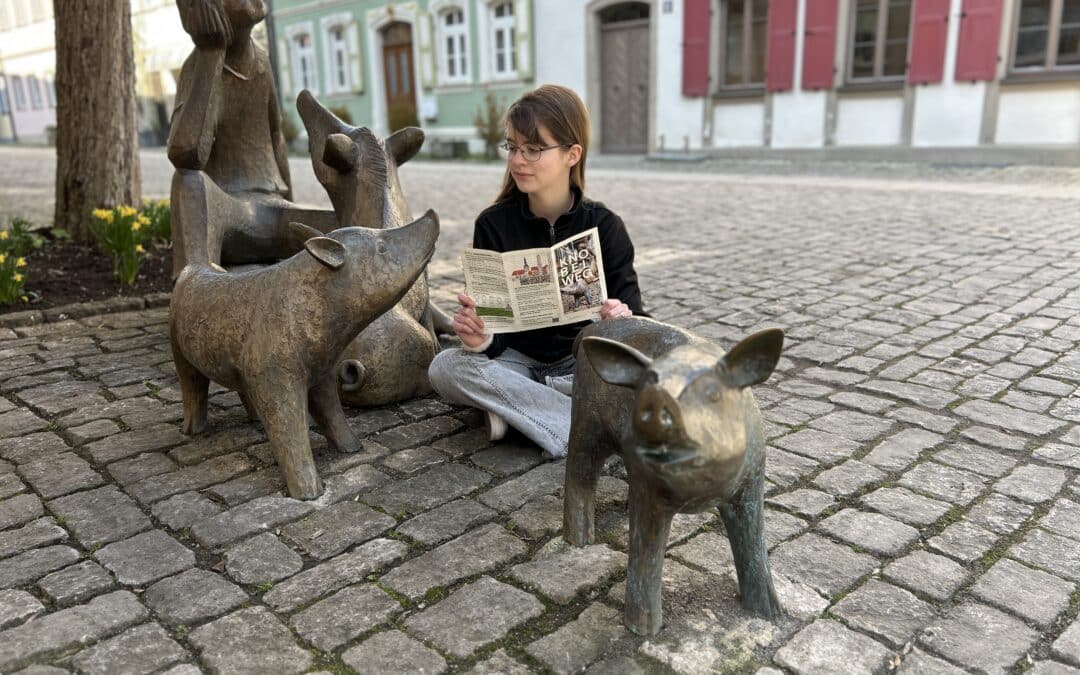 Neue Knobelwege in Schweinfurts Innenstadt: Vom „magischen Stadtschwein“ bis zum „Maschinenherz Schweinfurts“