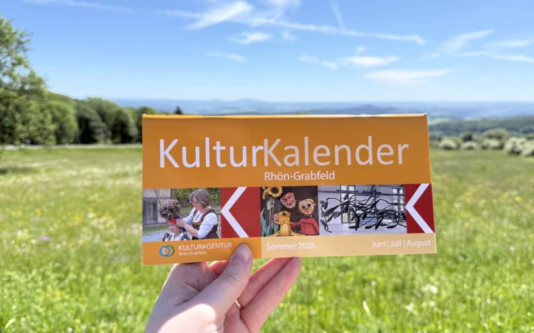 Die Sommerausgabe des Kulturkalenders 2026 liegt bereit