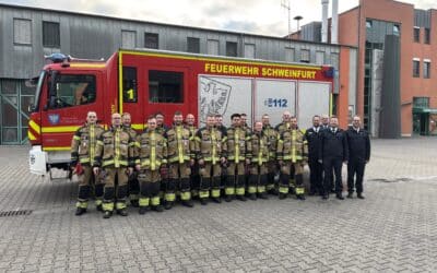 Schweinfurter Feuerwehr überzeugt bei Leistungsprüfung Technische Hilfeleistung