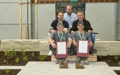 Auszubildende von J.W. Karl GartenDesign gewinnen Bayern Cup 2026 in Freising