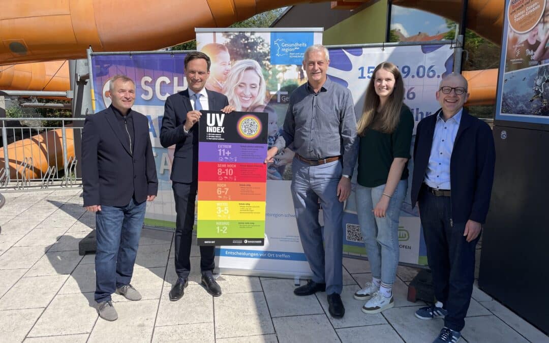 Hitzegefahr erkennen: Index-Tafel im Geomaris informiert über aktuelle UV-Strahlung