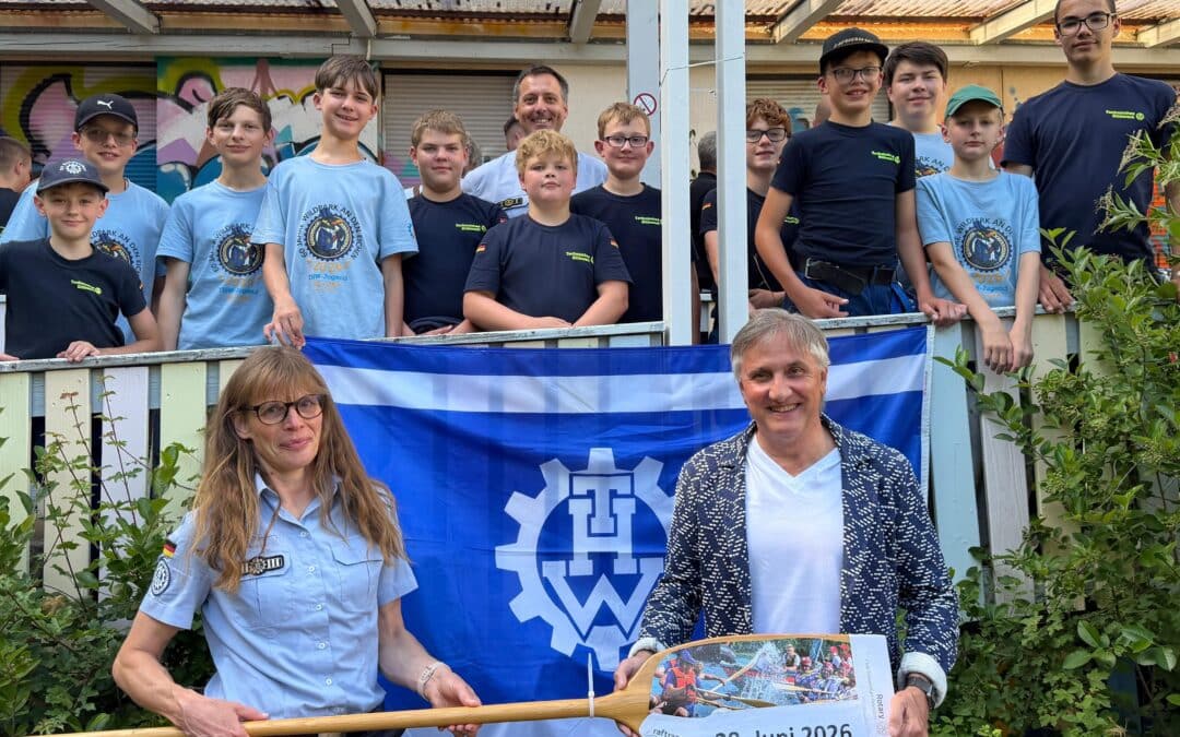 THW-Jugend lagert im Wildpark