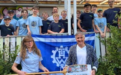 THW-Jugend lagert im Wildpark