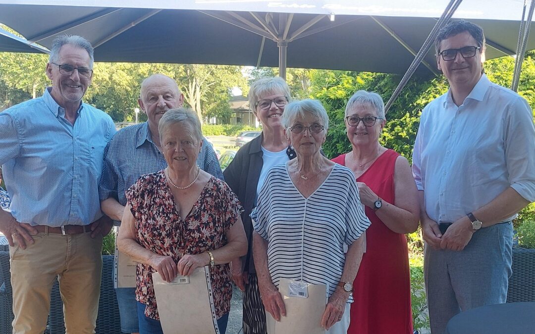 Oberbürgermeister ehrt 65 Jahre Ehrenamt bei der Tafel Schweinfurt e. V.