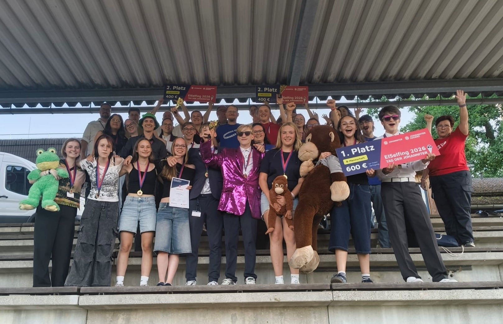 Das Team der Johanniter Unterfranken beim Tag der Johanniter 2026 in Eiselfing_DanielWirth