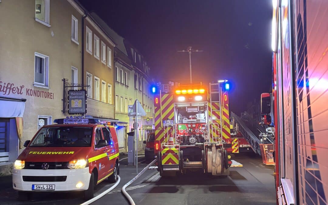 Wohnungsbrand in der Bauerngasse – Mehrere Personen gerettet