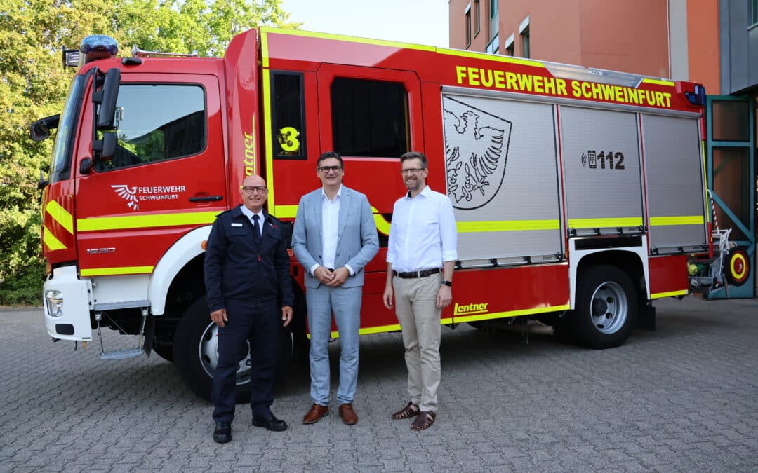 Neues Hilfeleistungslöschgruppenfahrzeug für die Feuerwehr