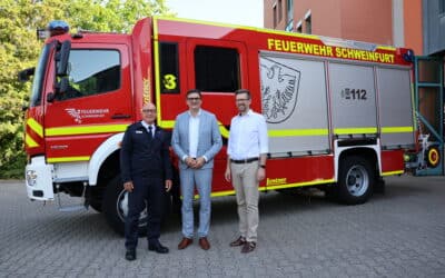 Neues Hilfeleistungslöschgruppenfahrzeug für die Feuerwehr