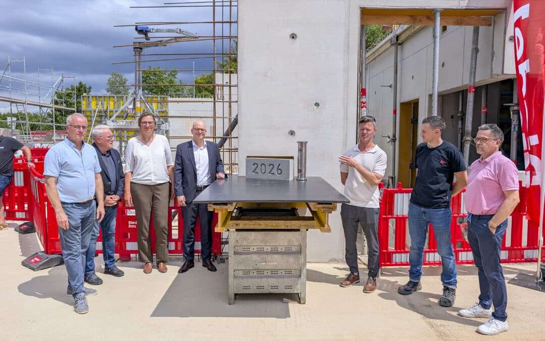 Richtfest an der Henneberg-Schule