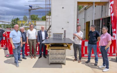Richtfest an der Henneberg-Schule