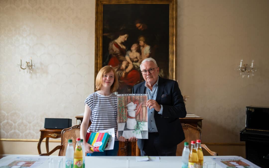 FerienSpassProgramm 2026: Emilia Goldstein gewinnt den MalWettbewerb