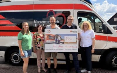 1.500 Euro für den Herzenswunsch-Krankenwagen