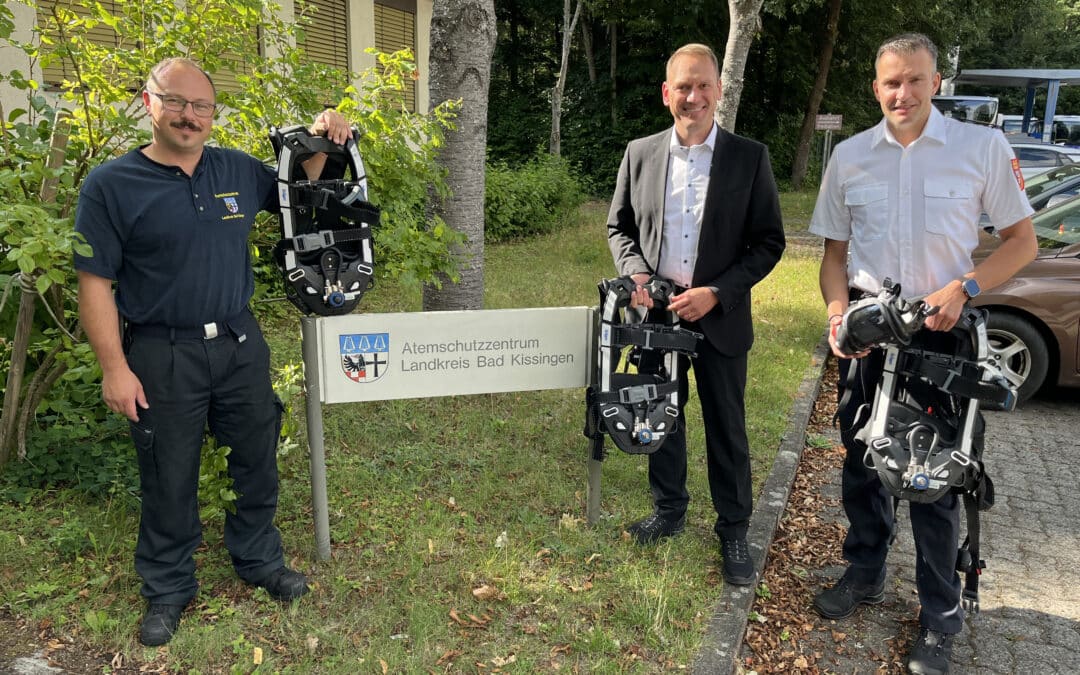 Landkreis Bad Kissingen beschafft 35 neue Atemschutzgeräte