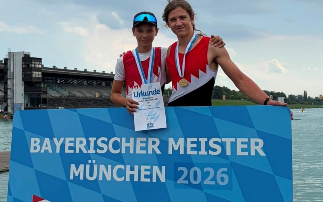 Bayerische Meisterschaft – Erfolge der Schweinfurter Ruderer