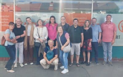 Internationaler Besuch in der Tafel SW – Brasilianische Gäste informieren sich über die Arbeit der Schweinfurter Tafel