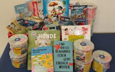 Tafel Schweinfurt verteilt zum fünften Mal Bücher und Spielwaren an Kinder von Tafelkunden