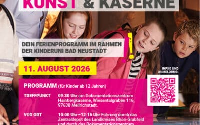 KinderUni lädt zu Entdeckungstour „Kunst & Kaserne“ ein
