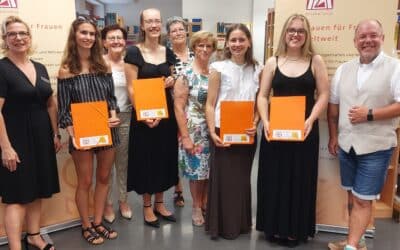Zonta-Club Bad Kissingen-Schweinfurt verleiht „Young Women in Leadership“-Preis an vier engagierte Schülerinnen der Region Main-Rhön